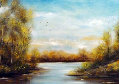 Nyugalom ( Olaj, 40x50 cm ) / ( Calmness, 40x50 cm)